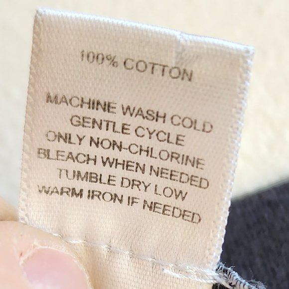 LOFT Black Half-Button Down Sweater Size Small - Picture 10 of 16